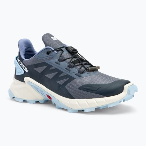 Buty do biegania damskie Salomon Supercross 4 grisaille/white/cashmere blue