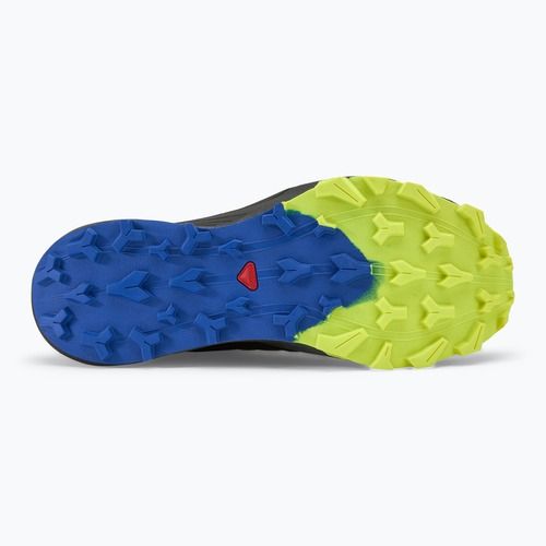 Buty do biegania męskie Salomon Thundercross GTX black/surf the web/safety yellow