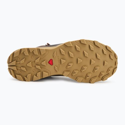 Buty zimowe damskie Salomon Outsnap CSWP black coffee/peppercorn/gum
