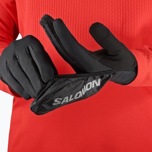 Rękawiczki do biegania Salomon Fast Wing Winter deep black