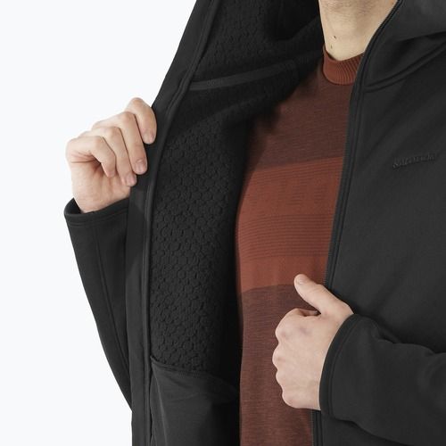 Bluza trekkingowa męska Salomon Essential Midwarm Hd deep black