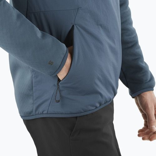 Bluza trekkingowa męska Salomon Outline Hyb Warm midnight
