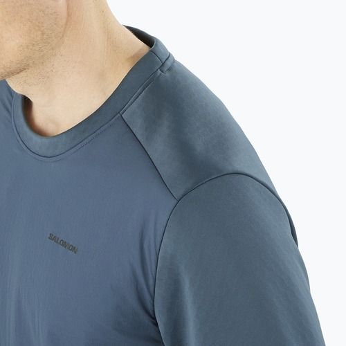 Bluza trekkingowa męska Salomon Outline Hyb Warm midnight