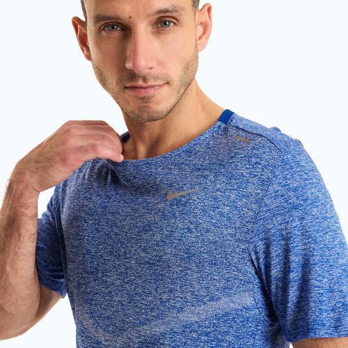 Koszulka do biegania męska Nike Dri-Fit Rise 365 game royal/black