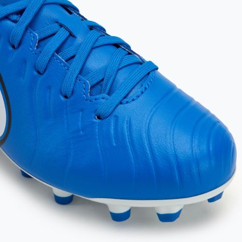 Buty piłkarskie dziecięce Nike Tiempo Legend 10 Club FG/MG soar/white