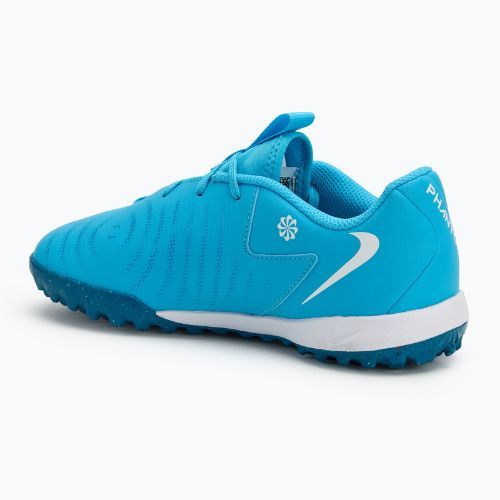 Buty piłkarskie dziecięce Nike Phantom GX II Academy TF blue fury/white
