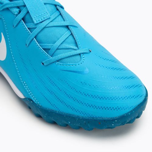 Buty piłkarskie dziecięce Nike Phantom GX II Academy TF blue fury/white