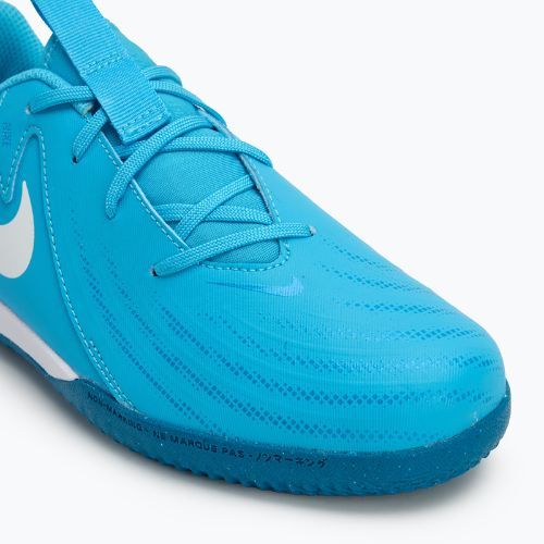 Buty piłkarskie dziecięce Nike Phantom GX II Academy IC blue fury/white