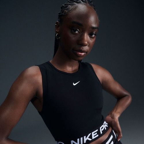 Koszulka treningowa damska Nike Pro Dri-Fit black/white
