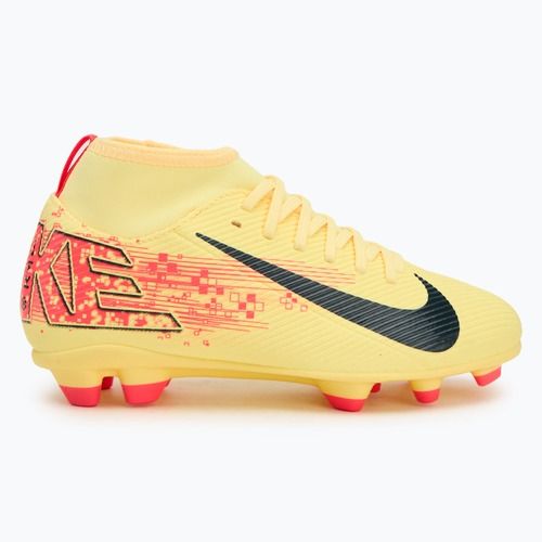 Buty piłkarskie dziecięce Nike Superfly 10 Club Kylian Mbappe FG/MG light laser orange/armory navy