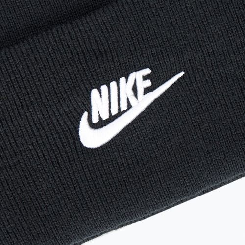 Czapka zimowa Nike Peak Futura Beanie black/white