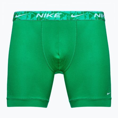 Bokserki męskie Nike Everyday Cotton Stretch 3 pary green/black