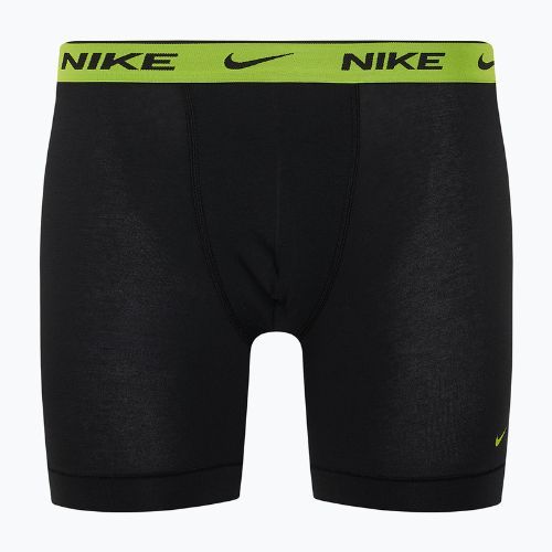Bokserki męskie Nike Everyday Cotton Stretch 3 pary cyber black/heather grey/dark pony