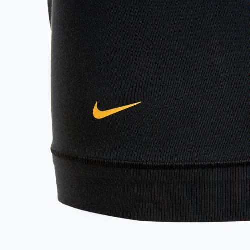 Bokserki męskie Nike Everyday Cotton Stretch Trunk 3 pary black/gold/hyper crimson