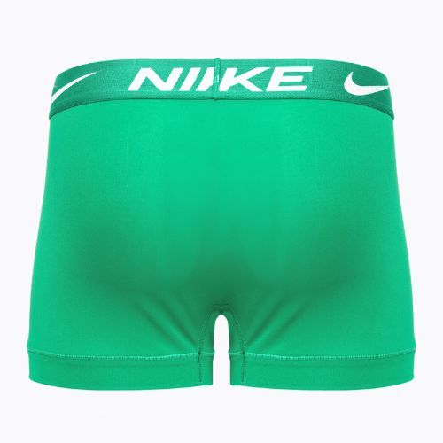 Bokserki męskie Nike Dri-Fit Essential Micro Trunk 3 pary green/hyper crimson/burgundy crush