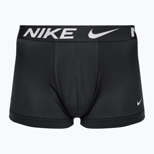 Bokserki męskie Nike Dri-Fit Essential Micro Trunk 3 pary nike logo print/cool grey/black
