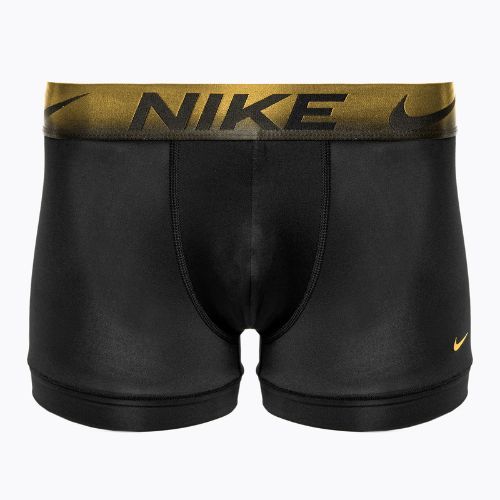 Bokserki męskie Nike Dri-Fit Essential Micro Trunk 3 pary black/royal/gold