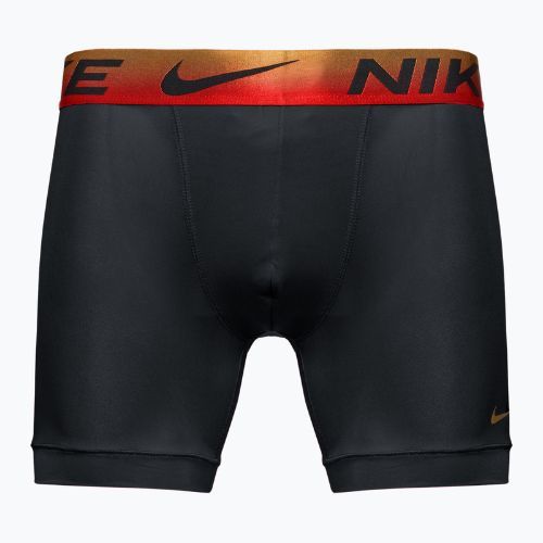 Bokserki męskie Nike Dri-Fit Essential Micro Boxer Brief 3 pary black/rem/black metalic gold