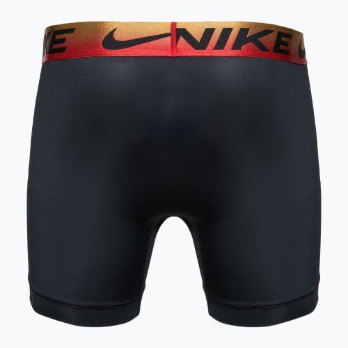 Bokserki męskie Nike Dri-Fit Essential Micro Boxer Brief 3 pary black/rem/black metalic gold