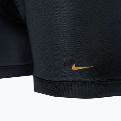 Bokserki męskie Nike Dri-Fit Essential Micro Boxer Brief 3 pary black/rem/black metalic gold