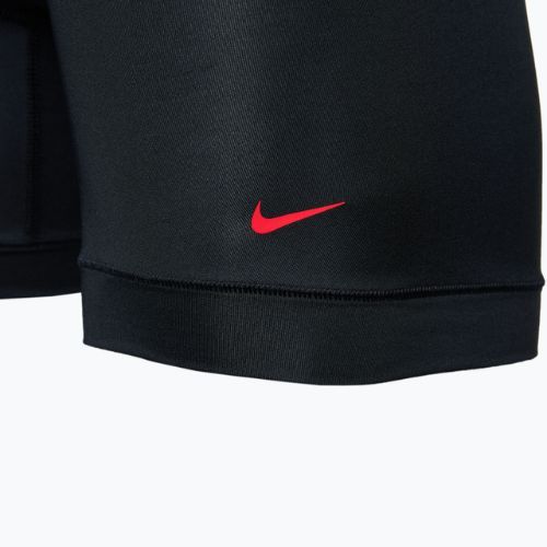 Bokserki męskie Nike Dri-Fit Essential Micro Boxer Brief 3 pary black/grey/deep red