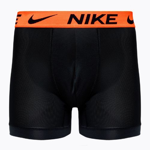Bokserki męskie Nike Dri-FIT ADV Micro Brief 3 pary hyper black/total orange