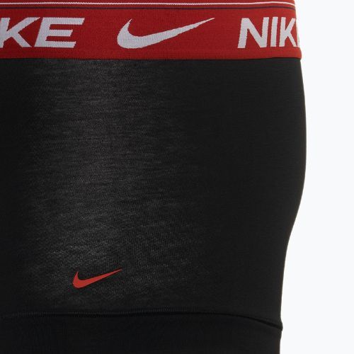 Bokserki męskie Nike Dri-FIT Ultra Comfort Trunk 3 pary black moon/dragon red/armory navy