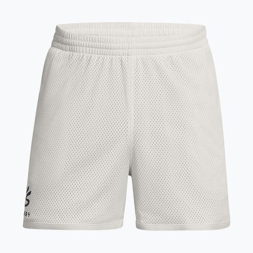 Spodenki koszykarskie męskie Under Armour Curry Splash Short white clay/black