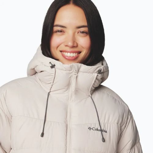 Płaszcz puchowy damski Columbia Pike Lake II Long dark stone 279