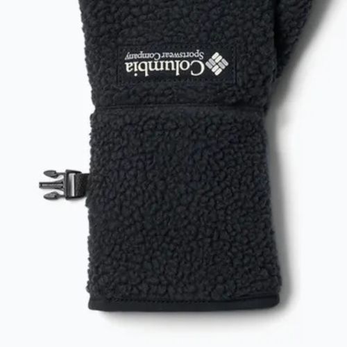 Rękawiczki trekkingowe damskie Columbia Helvetia II Sherpa black