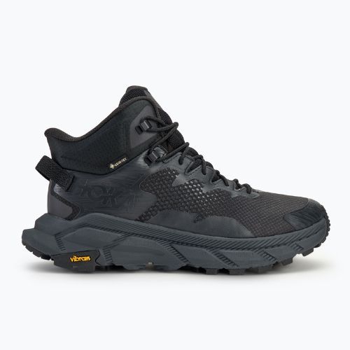 Buty turystyczne męskie HOKA Trail Code GTX black/raven