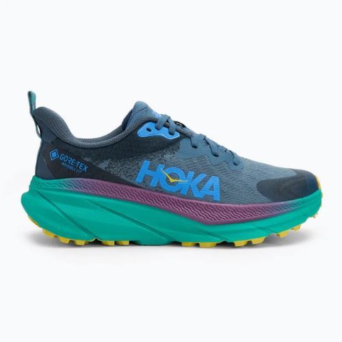 Buty do biegania męskie HOKA Challenger 7 GTX real teal/tech green