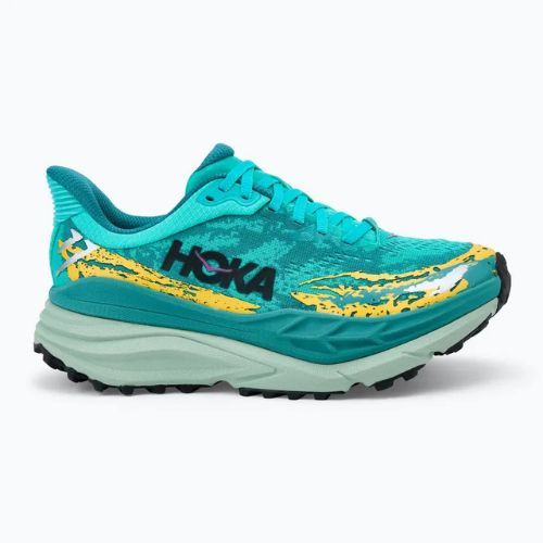 Buty do biegania damskie HOKA Stinson 7 electirc aqua/oceanic