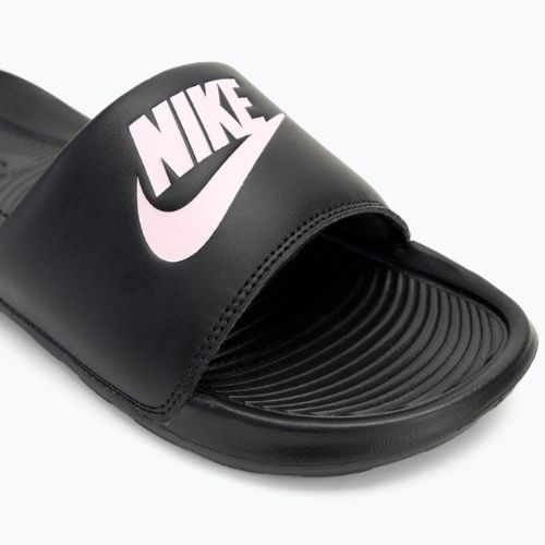 Klapki damskie Nike Victori One Slide black/black/violet