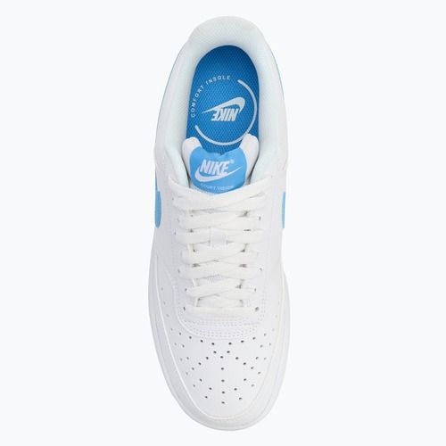Buty męskie Nike Court Vision Low white/gum yellow/university blue