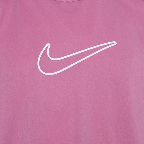 Koszulka dziecięca Nike One Dri-Fit magic flamingo/white
