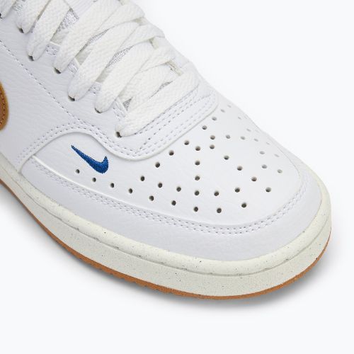 Buty damskie Nike Court Vision Low Next Nature white/game royal/sail/flax