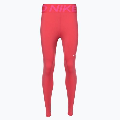 Legginsy treningowe damskie Nike Pro Sculpt aster pink/white