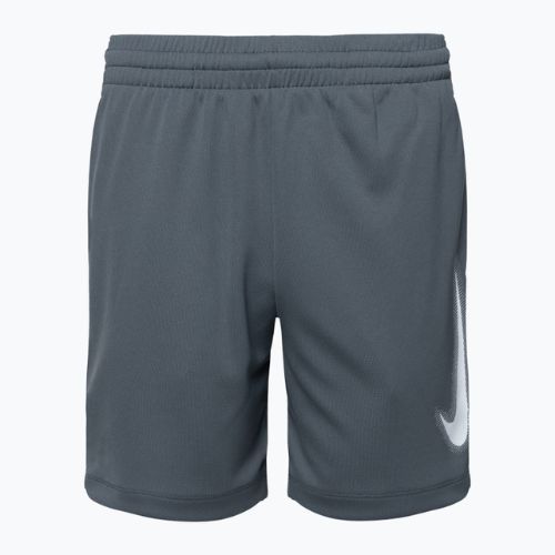 Spodenki dziecięce Nike Dri-Fit Multi smoke grey/white/white