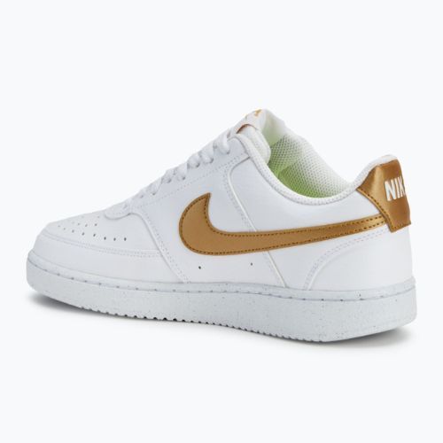 Buty damskie Nike Court Vision Low Next Nature white/metallic gold