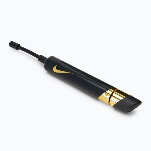 Pompka do piłek Nike Hyperspeed Ball Pump Swoosh black/metallic gold/metallic gold
