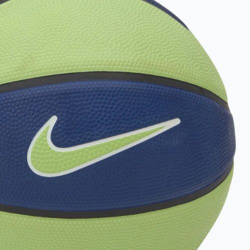 Piłka do koszykówki dziecięca Nike Skills deep royal blue/vapor green/white rozmiar 3