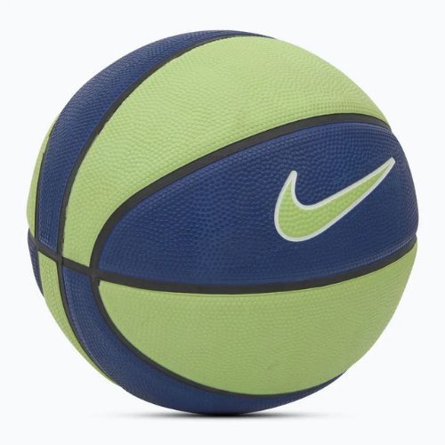 Piłka do koszykówki dziecięca Nike Skills deep royal blue/vapor green/white rozmiar 3