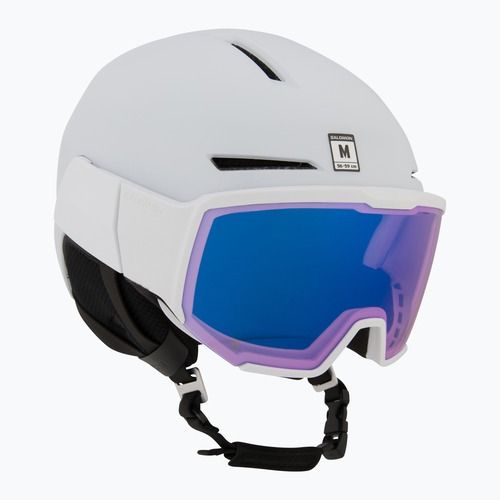 Kask narciarski Salomon Osmo Pro Sigma Photo white/sky blue