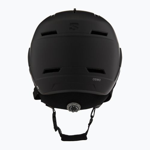 Kask narciarski Salomon Osmo black/flash tonic orange