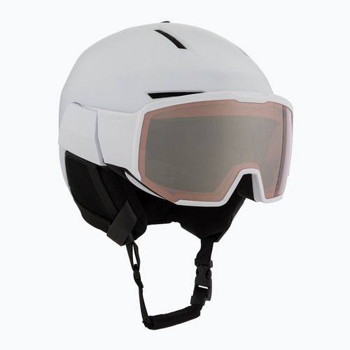 Kask narciarski Salomon Osmo white/flash tonic orange