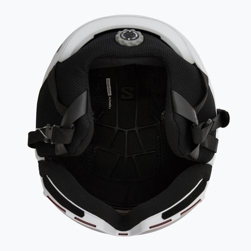 Kask narciarski Salomon Osmo white/flash tonic orange