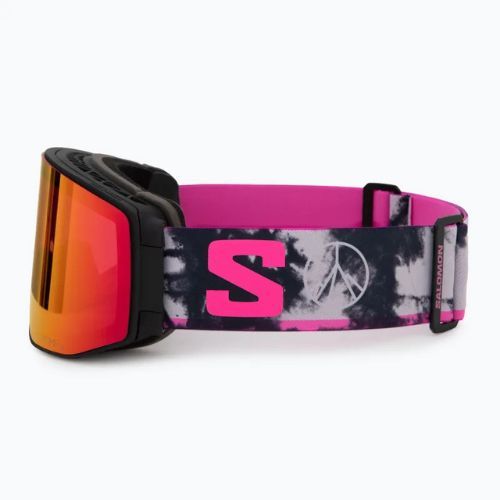 Gogle narciarskie Salomon Sentry Prime Sigma black echo/poppy red/light blue