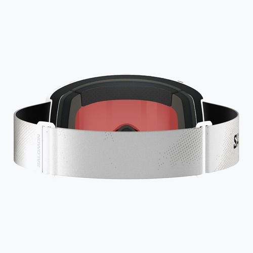 Gogle narciarskie Salomon Sentry Pro Sigma white/poppy red