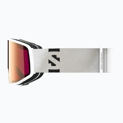 Gogle narciarskie Salomon Sentry Pro Sigma white/poppy red